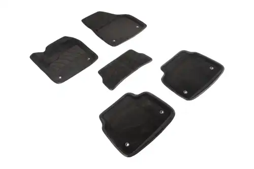 Коврики в салон SEINTEX 94277 Land Rover Discovery Sport 2019-н.в. 5 шт., черный