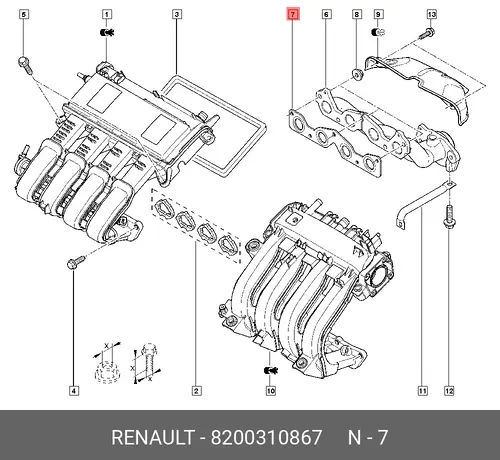 RENAULT 8200310867