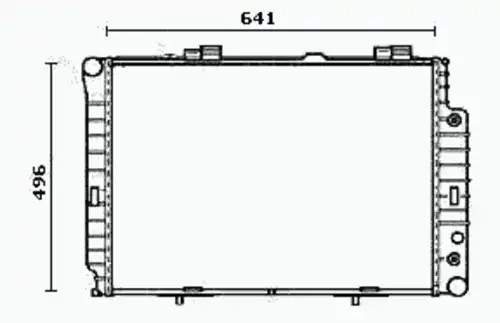 Радиатор системы охлаждения двигателя EQUAL QUALITY RM0782