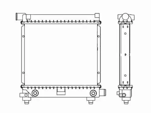 Радиатор кондиционера (конденсатор) NRF 517662