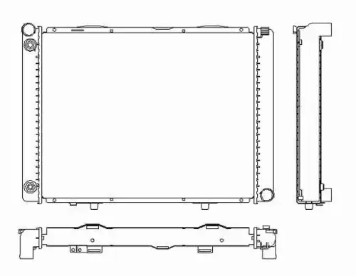 Радиатор кондиционера (конденсатор) NRF 52023