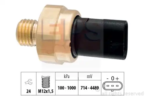 Датчик, давление масла 1.980.001 EPS