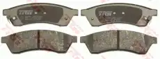 Тормозные колодки дисковые TRW GDB4172