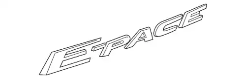 BADGE J9C30645 JAGUAR