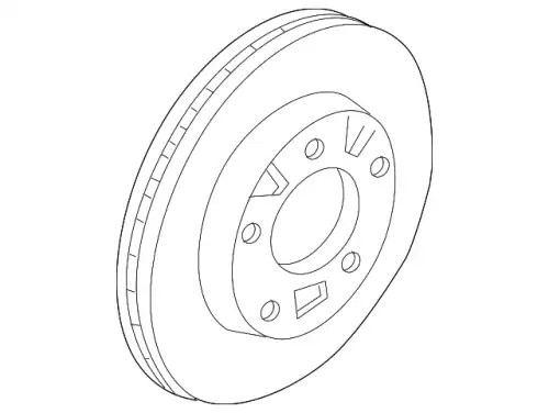 Тормозной диск MAZDA L2063325X