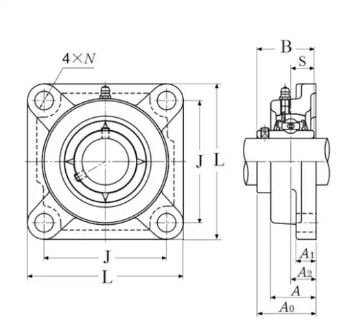 Подшипник UCFX06D1 SNR