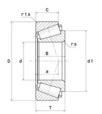 Подшипник 4T539532X SNR