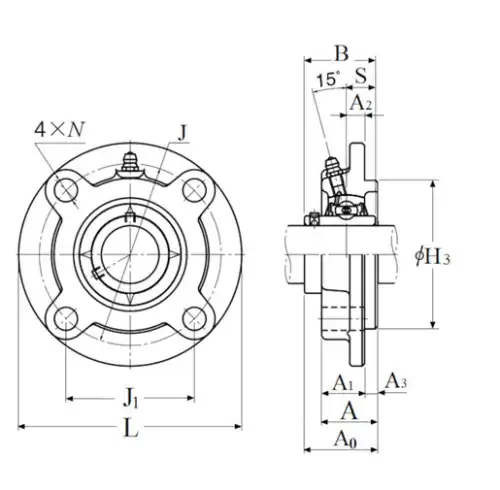 Подшипник UCFCX10D1 SNR