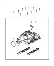 Прокладка коллектора FIAT 68148135AA