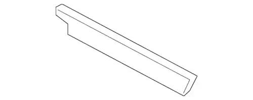 Bracket assy - rear bumper side, lh 86613A5000 HYUNDAI