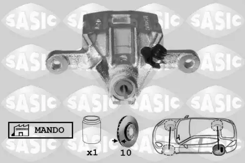 Суппорт тормозной SASIC 6506210