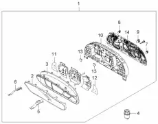 датчик скорости!\ Hyundai i30 1.6i 07> 964204A600 MOBIS