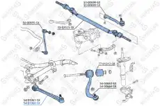 Рычаг подвески STELLOX 54-01060-SX справа
