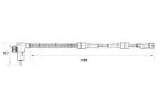 Датчик ABS BOSCH 0 265 006 209