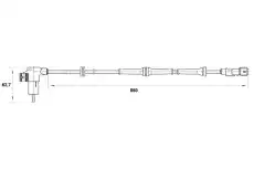 Датчик ABS BOSCH 0 265 006 209
