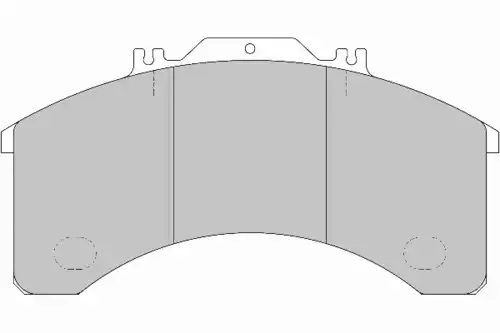 колодки дисковые IVEC G6502 ABEX