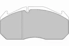 колодки дисковые RVI G6911 ABEX