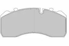 колодки дисковые BPW DCV1792BFE DURON