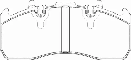 колодки дисковые RVI DCV4377B DURON