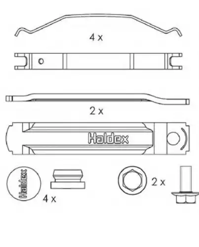 колодки дисковые WVA29181 RVI DCV1815BFE DURON