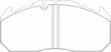 колодки дисковые RVI DCV1585BFE DURON