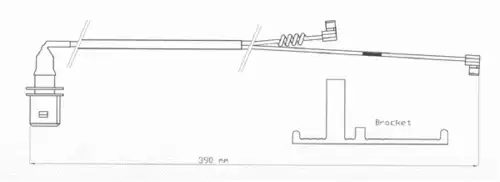 Датчик тормозных колодок DURON FAI179