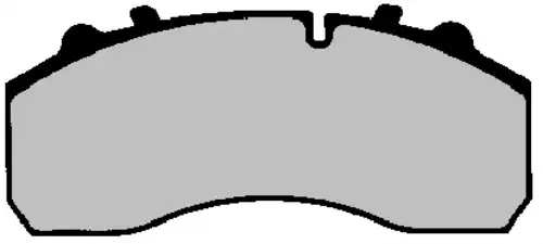 колодки дисковые MB DCV1366 DURON