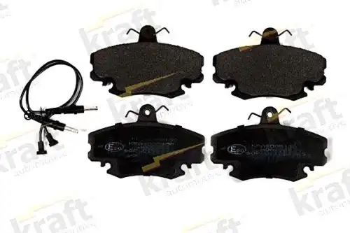 Тормозные колодки дисковые KRAFT 6005130