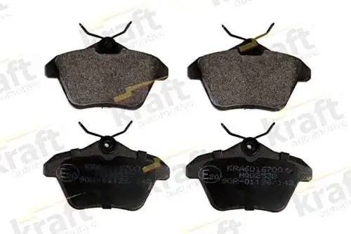 Тормозные колодки дисковые KRAFT 6016700