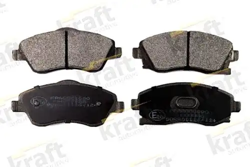 Тормозные колодки дисковые KRAFT 6001690