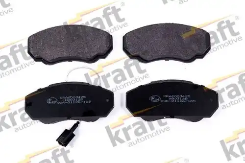 Тормозные колодки дисковые KRAFT 6003425