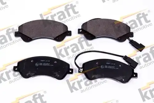 Тормозные колодки дисковые KRAFT 6002307