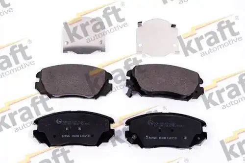 Тормозные колодки дисковые KRAFT 6001673