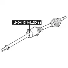 подшипник приводного вала!\ Ford Explorer 3.5 10> FDCB-EXP-KIT FEBEST