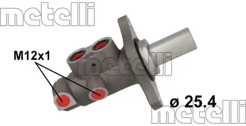 Цилиндр тормозной 05-1160 METELLI