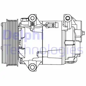 Шкив компрессора кондиционера HARRISON V5 CS20430 DELPHI