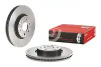 Тормозной диск BREMBO 09.D751.11 вентилируемый , передняя ось
