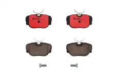 Тормозные колодки дисковые передняя ось BREMBO P06010N