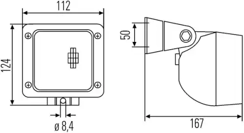 Фара HELLA 1GA 996 083-001