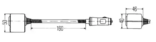 Автолампа HELLA 2AB 004 532-021