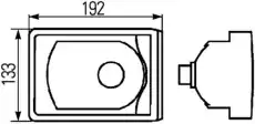 Фонарь задний HELLA 2SA 008 805-007