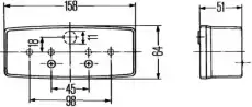 Фонарь габаритный HELLA 2SE 997 111-021