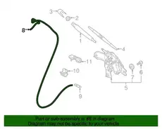 H HOSE 1792504079 HYUNDAI