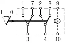 Выключатель 6FH 007 832-621 HELLA