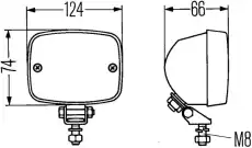 Фара HELLA 2ZR 002 985-261
