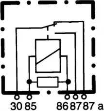 реле стартера пусковое Volv 4RD 007 794-027 HELLA