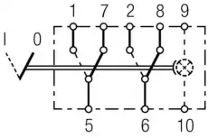 Выключатель 6FH 004 570-131 HELLA