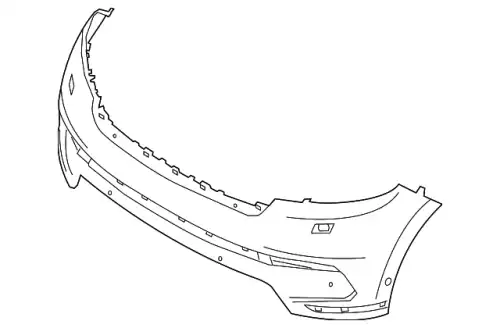 BUMPER - FRONT LR143259 LAND ROVER