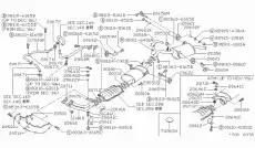 крепление глушителя Niss 20650V5000 NISSAN