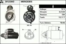 Стартер EDR 912380